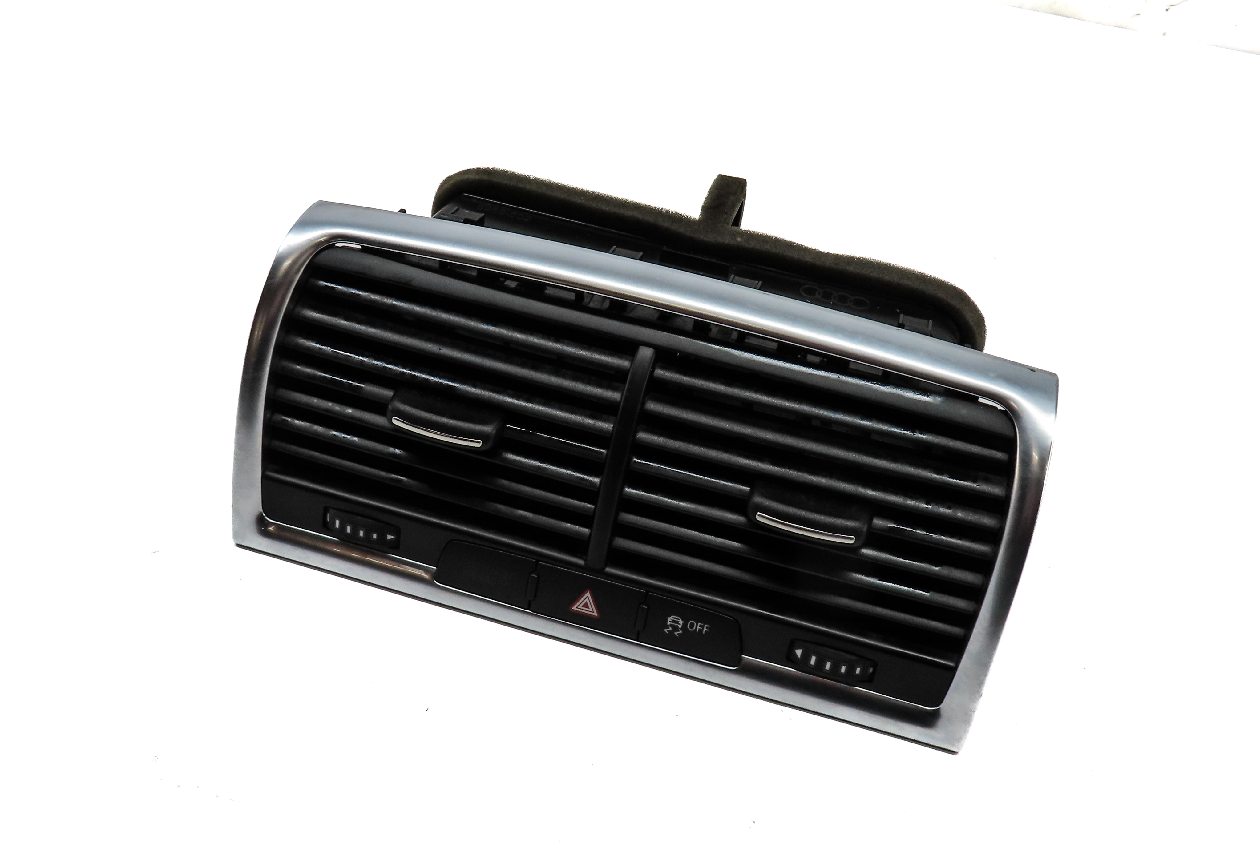 2012 AUDI Q7 (4L) FRONT CENTER DASH HVAC A/C HEATER AIR VENT (BLACK) — exact item pictured
